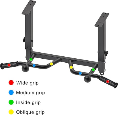 SELEWARE 24" Adjustable Ceiling Mounted Pull Up Bar