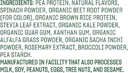 Vega Protein and Greens Protein Powder, Berry - 20g Plant Based Protein Plus Veggies, Vegan, Non GMO, Pea Protein for Women and Men, 1.3 lbs (Packaging May Vary)