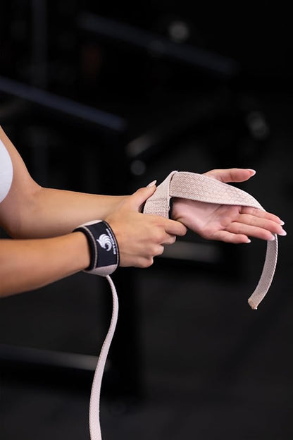 Fitgriff® Lifting Wrist Straps for Weightlifting, Gym, Deadlift, Workout (Made of Premium Cotton & Padded) - Men & Women