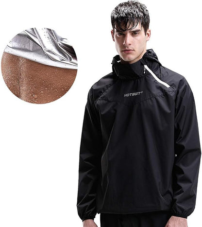 HOTSUIT Sauna Suit for Men Sweat Sauna Jacket