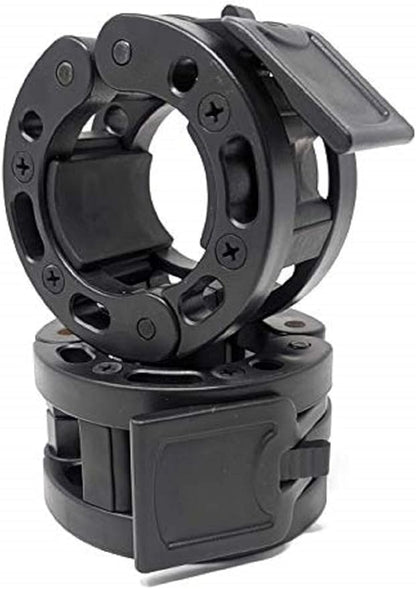 Clout Fitness Olympic Barbell Clamps Collars Quick Release 2 Inch