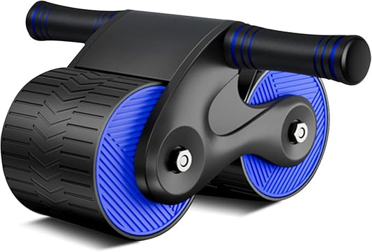 Automatic rebound abdominal wheel