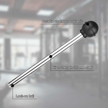 2pcs Weight Stack Pins, Round Lifting Cable Pin Tensile 3/8 Inch Locking Space, Plate Performance Selector Bench Pin, Universal Weight Pin for Home Gym Drop Set Exercise Machine Part Accessories