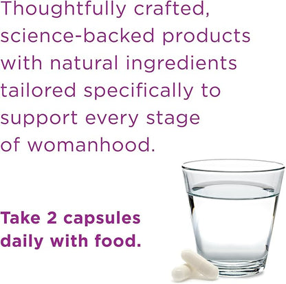 Hyland's Rock On Menopause + Youthful Skin Care Multivitamin for Women with Immune Support - 60 Capsules - Menopause Relief for Women with Biotin, Collagen, and Red Clover (Pack of 2)