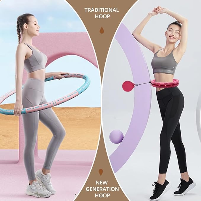 Weighted Fit Hoop 2 in 1 Abdomen 60inch 30 30 Knots,47inch Knots,47inch 24 24 Knots,Great