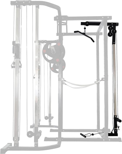 Signature Fitness Multi-Function Adjustable Power Cage with J-Hooks