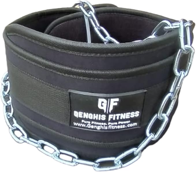 Dip Belt With Chain For Weightlifting