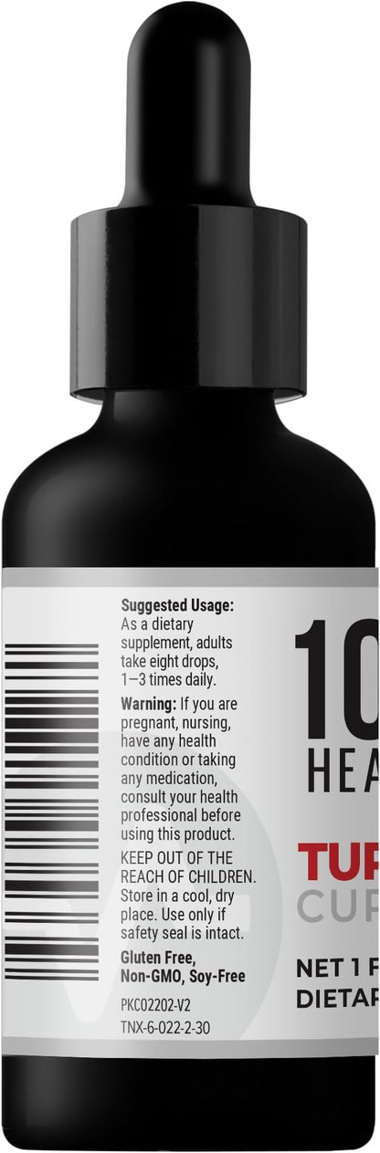 10X Health Turmeric Curcumin Supplement with Vitamin D3 & B12 - Immune Support, Heart Health, and Joint Supplements for Women and Men
