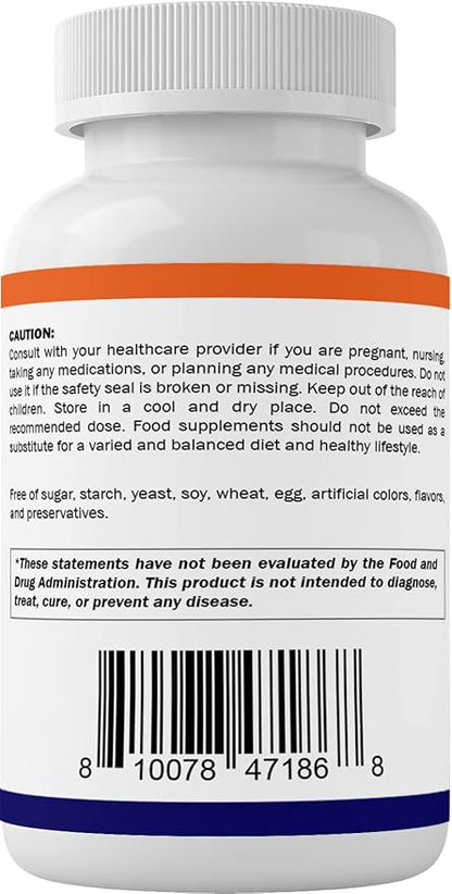 Vitamatic L-Carnitine Fumarate 1000 mg - 120 Vegetable Capsules (3 Bottles)