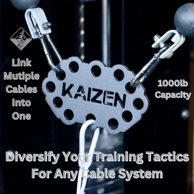 F&F STEEL Multi-Link - Cable Machine Attachment for Pulley Systems - Combine Multiple Cables in One