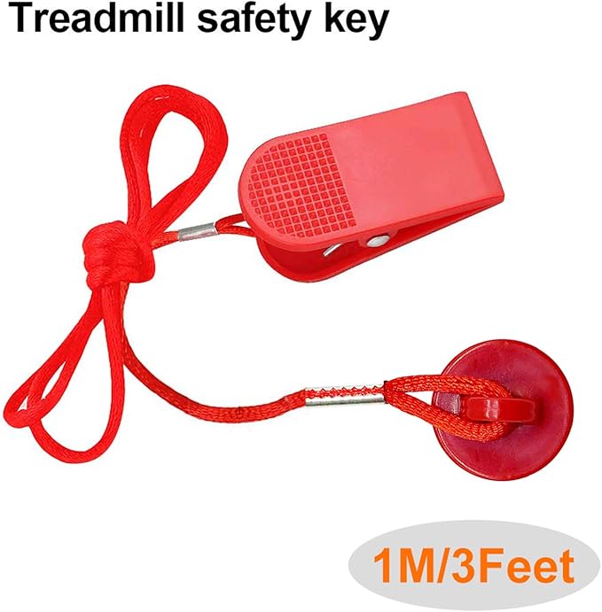 Treadmill Magnet Safety Key for NordicTrack, Proform, Image, Weslo, Reebok, Epic, Golds Gym, Freemotion, and Healthrider Treadmills