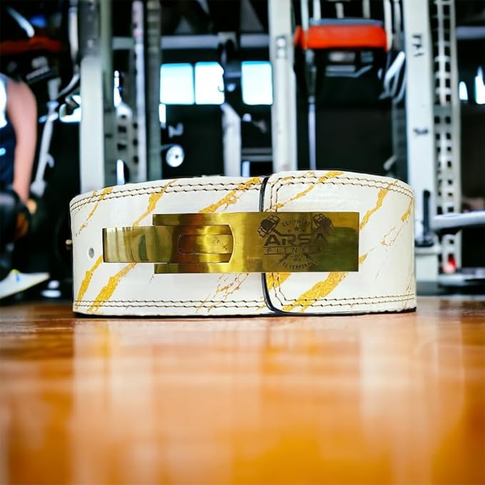 Weightlifting Adjustable Lever Belt for Men & Women 10MM Thickness 4" Width