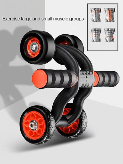 New automatic rebound fitness rollers
