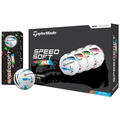 TaylorMade Golf Speed Soft Ink Golf Balls
