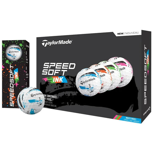 TaylorMade Golf Speed Soft Ink Golf Balls