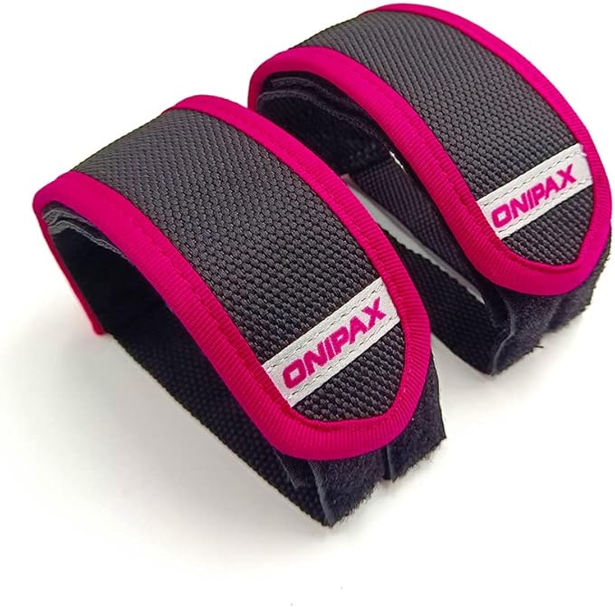 ONIPAX Outdoor Bike Pedal Straps Toe Clips Straps Tape 2 PCS