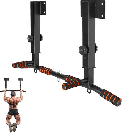 Pull Up Bar Wall Mounted: Adjustable Wall Joist