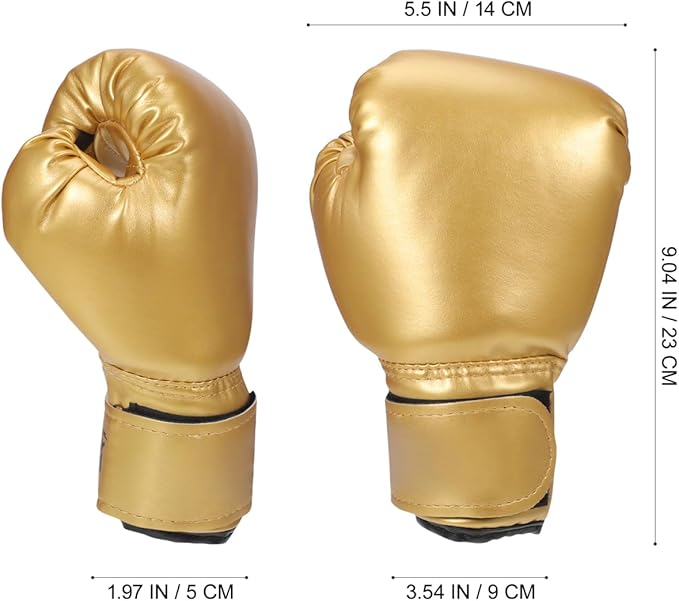 Yardwe Kids Boxing Gloves, Youth Boys and Girls Training Sparring Glove for Kickboxing, Punching Bag, MMA, Thai, Pu Leather, Sponge Liner