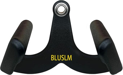 LAT Pull Down Bar for Cable Machine, LAT Pulldown Attachments T Bar V Bar Cable Attachment, Back Tricep Bar Strength Training Handle