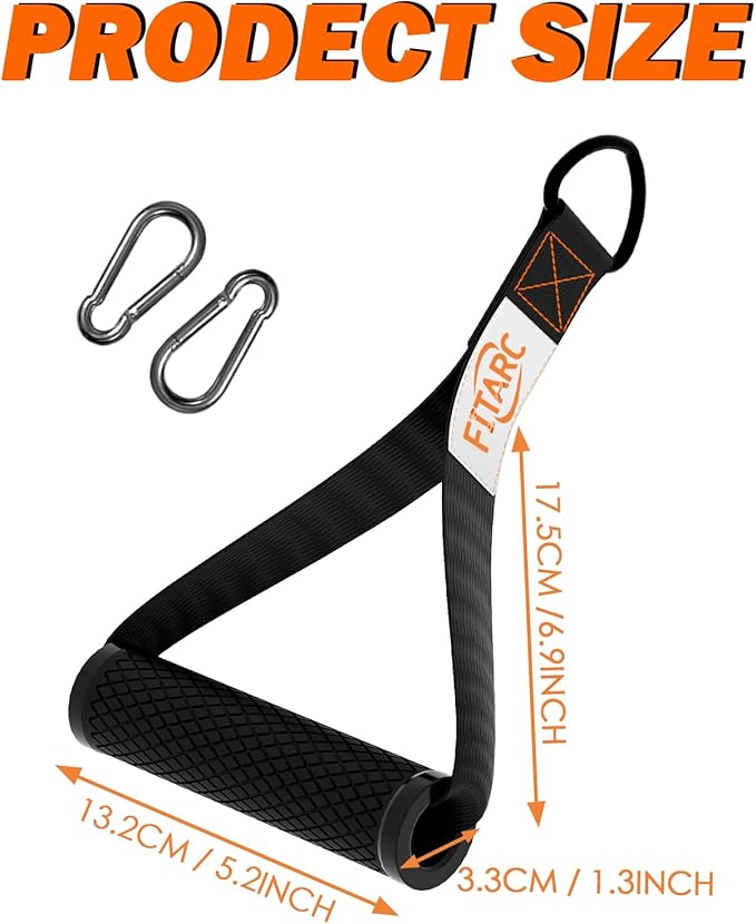Fitarc LAT Pulldown Attachments,Cable Machine Accessories for Home Gym, Durable and Reliable Weight Fitness Gym Accessories (Exercise Handle)