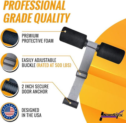 NordStick Nordic Hamstring Curl Strap - Original Nord 5 Second