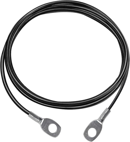 Taeku Fitness Pulley Cable, Heavy-Duty 6mm Steel Wire Rope for Home Gym, Adjustable Replacement Cable for Weightlifting, LAT Pulldown, and Cable Machine Accessories