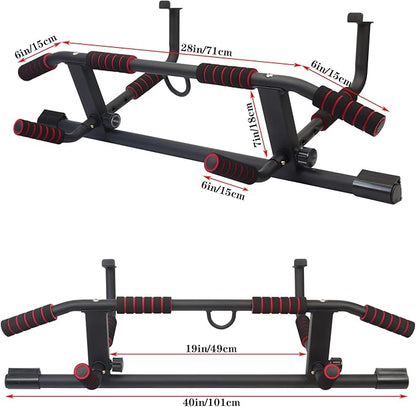 NEWAN Pull Up Bar for Doorway，Adjustable Width Indoor