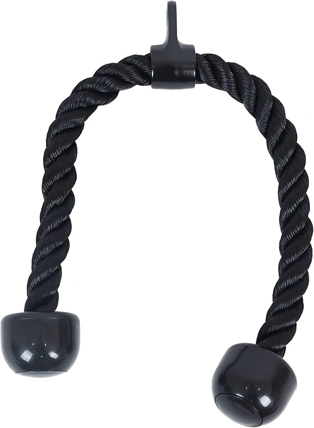 Tricep Press Down Cable Attachment, LAT Pulldown Attachment, Weight Machine Accessories, V Handle with Rotation, Tricep Rope, Rotating Bar, V-Shaped Bar, Multiple Options