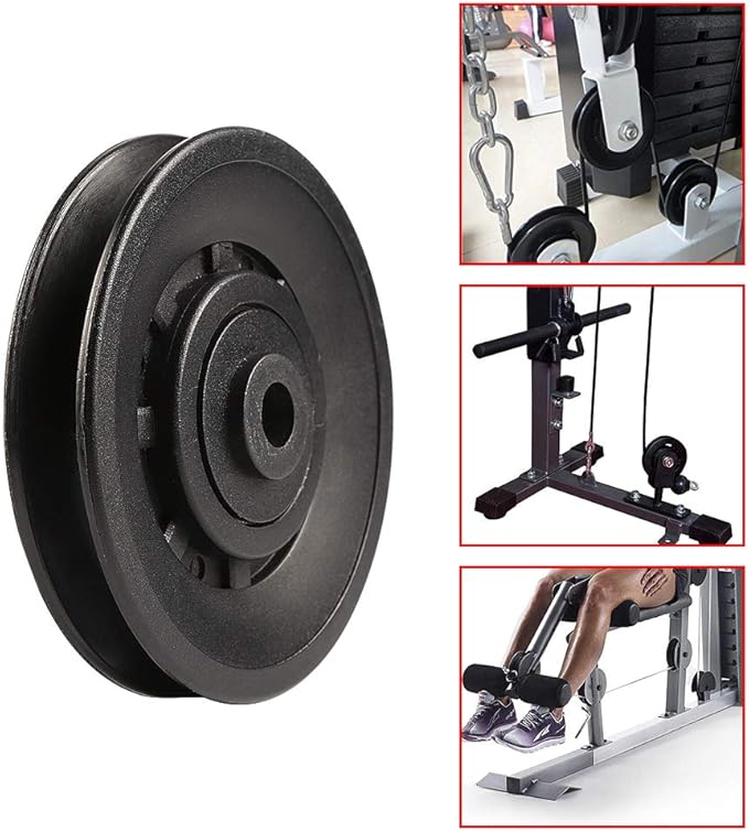 Universal Bearing Pulley Wheel for Cable Machine Gym Equipment Part Garage Door