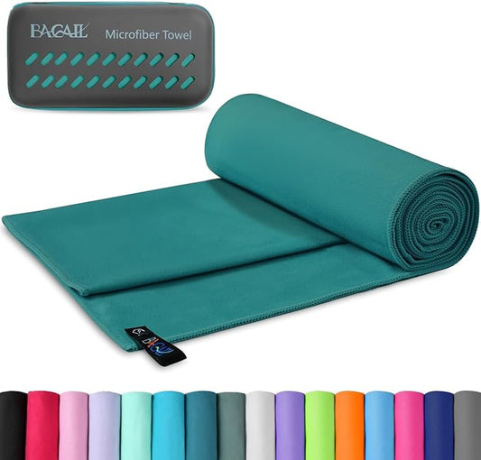 BAGAIL Camping Towel with EVA Case