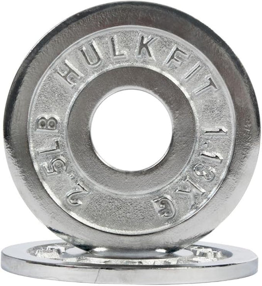 HulkFit 2-inch Calibrated Steel Weight Plates for Olympic