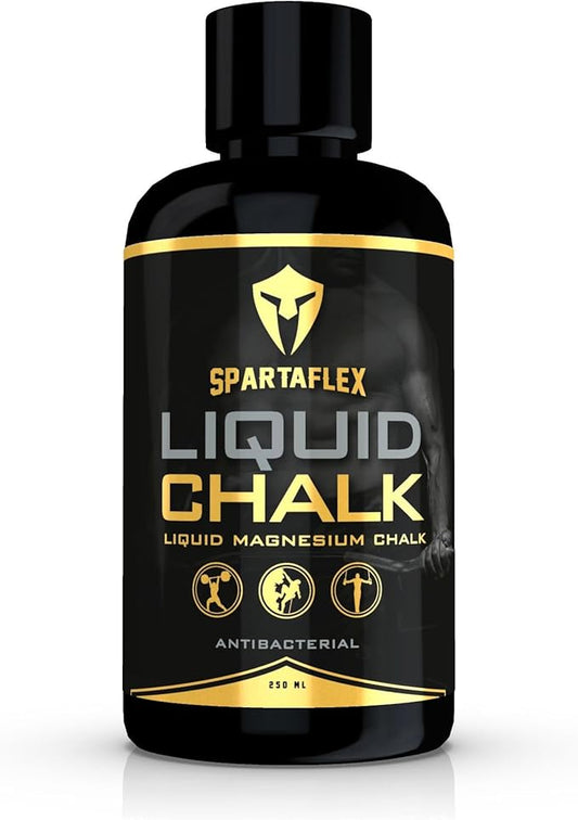 SpartaFlex 8.5 Oz Pro Liquid Chalk for Weightlifting Chalk, Rock Climbing, Gymnastics, Lifting Chalk, Hand Chalk for Weight Lifting, Gym Chalk for Powerlifting, Liquid Grip Liquid Chalk Climbing
