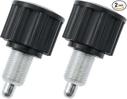 AYLIFU M16 Pop Pull Pin Knob Adjustment Fitness Pop Pull Pin Knob for Fitness Equipment, Bicycle Equipment, Black 2PCS