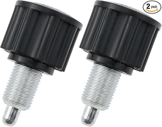 AYLIFU M16 Pop Pull Pin Knob Adjustment Fitness Pop Pull Pin Knob for Fitness Equipment, Bicycle Equipment, Black 2PCS