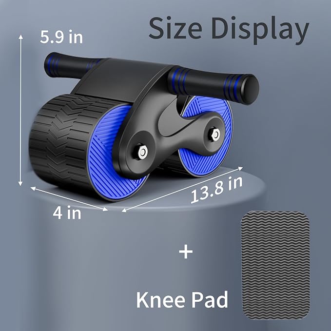 Automatic rebound abdominal wheel