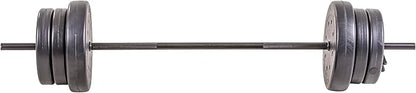 US Weight Duracast 55 lb. Barbell Weight Set