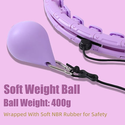 34 Knots Weighted Workout Hoop Plus Size