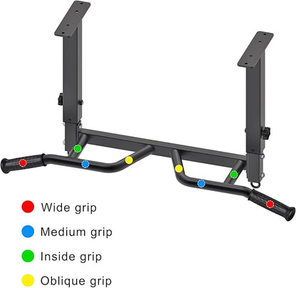 SELEWARE 24" Adjustable Ceiling Mounted Pull Up Bar