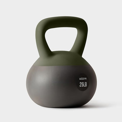 Soft Kettlebells with Cushioned Impact-Resistant Base and Anti-Slip