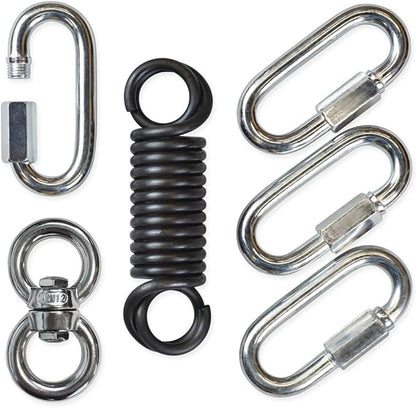 Meister Heavy Bag Hardware Saver Kit w/Spring, Swivel & Carabiners