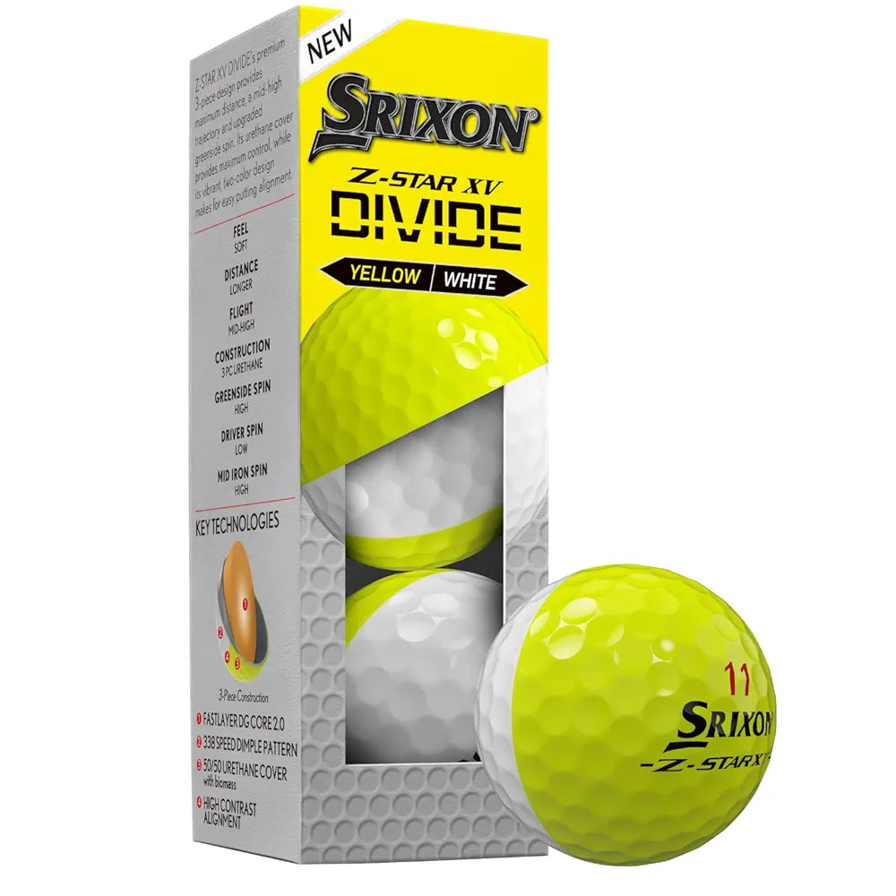 Srixon Z-Star XV Divide Golf Balls