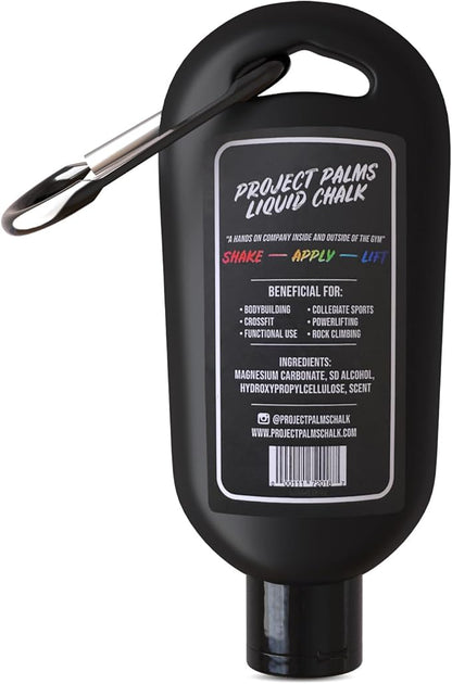 Liquid Chalk 50ML with Fruity Cereal Scent, Mess-Free Gym Chalk for Weightlifting, Rock Climbing, Gymnastics, Crossfit & More - Fast-Drying, Superior Grip for Reduced Slippage
