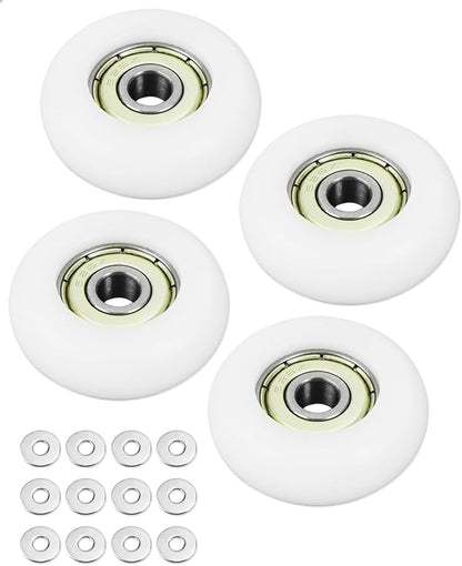 Upgrade Roller Wheel Kit Fit for Total Gym Parts Replacement, Fit for Gym Models 2000 3000 Some 3000 XL and a Few Very Early XL