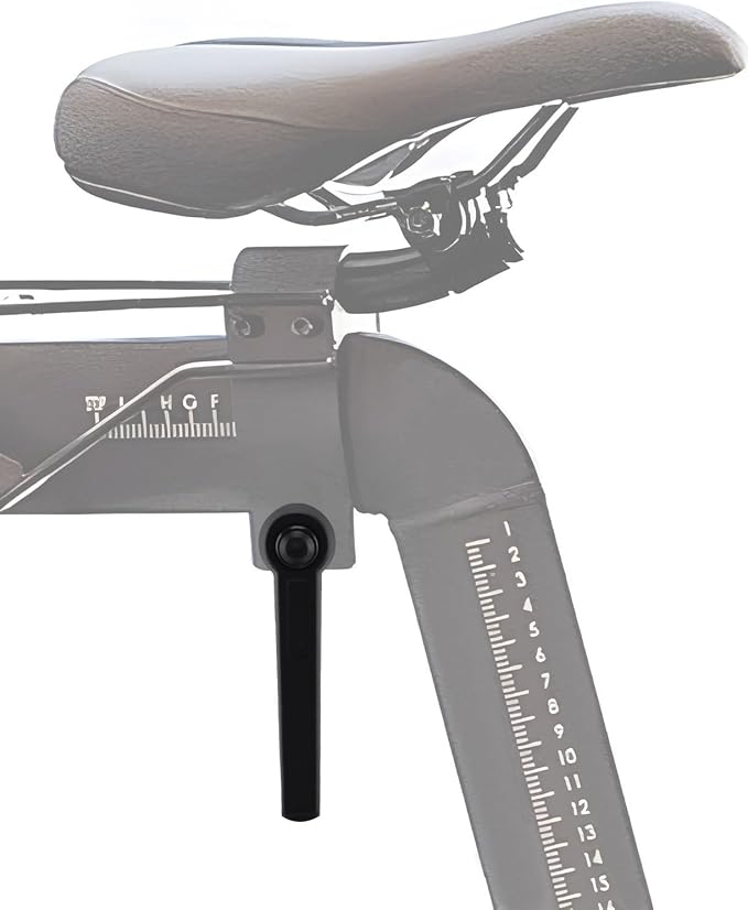 Horizontal Seat Post Adjustment Rod for Spin Bikes Compatible with Peloton L-Shaped Seat Adjustment Handle Replacement Accessory (High-Strength Aluminum Structure)