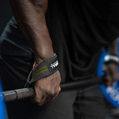 Lifting Straps (1 Pair) - Wrist Straps for Weightlifting - Lifting Straps Gym for Deadlift - Weight Lifting Straps for Weight Training - Gym Straps for Workout, Powerlifting, Strength Training and Bodybuilding - For Men and Women