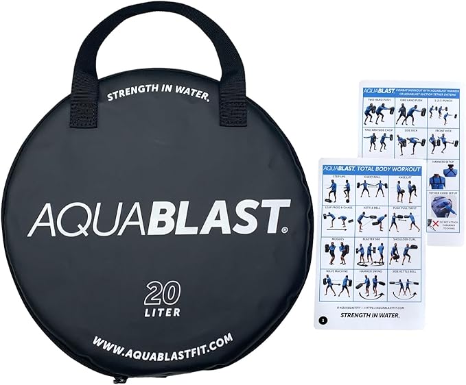 AquaBLAST Portable Fitness and Punching Bag for Swimming 30 Seconds