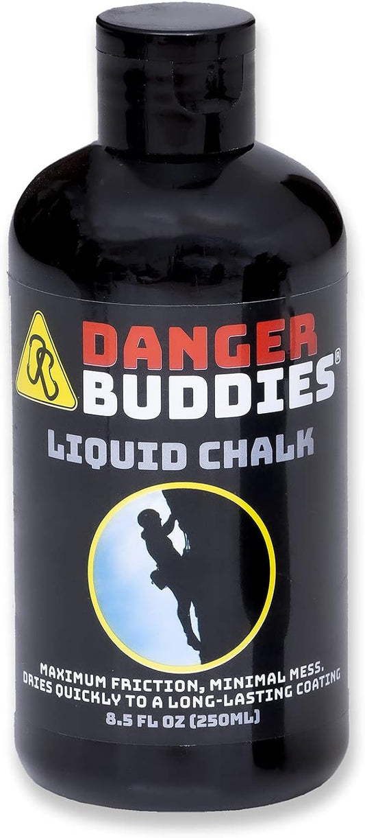 Danger Buddies Liquid Chalk for Rock Climbing, Weight Lifting, Gymnastics & More