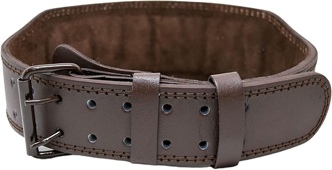 MRX Weight Lifting Belt Genuine Leather - 4 8mm Thick