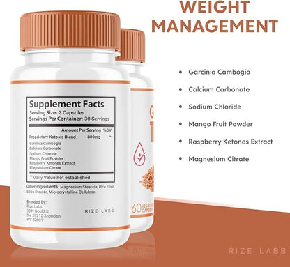 GlucoTrim - GlucoTrim Oral Capsules to Maintain Stable Healthy Levels, All-Natural Blood Dietary Supplement, GlucoTrim Advanced Formula for Optimal Health, Gluco Trim Reviews (60 Capsules)