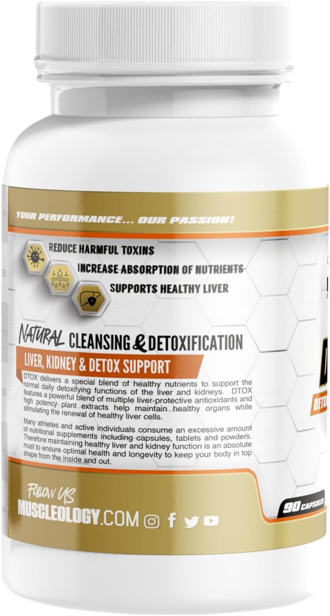 Dtox: Liver and Kidney Support Supplement.